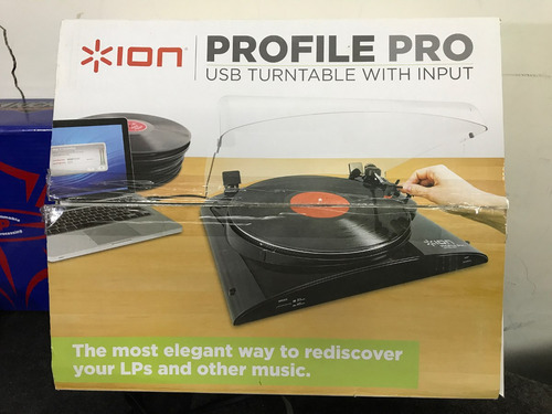 Tornamesa Ion Para Pasar Música A Computadora (Usado)