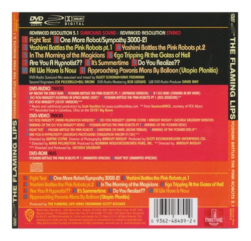 The Flaming Lips - Yoshimi Battles The Pink Robots 5.1 Cd+ (Usado)