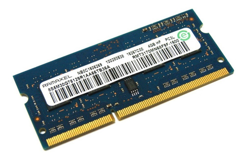 Memoria Ram Ddr3l 4gb - 1600mhz (pc3 12800)