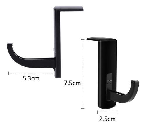 7 X 2x Soportes Para Micrófono Con Cable Universal Gancho
