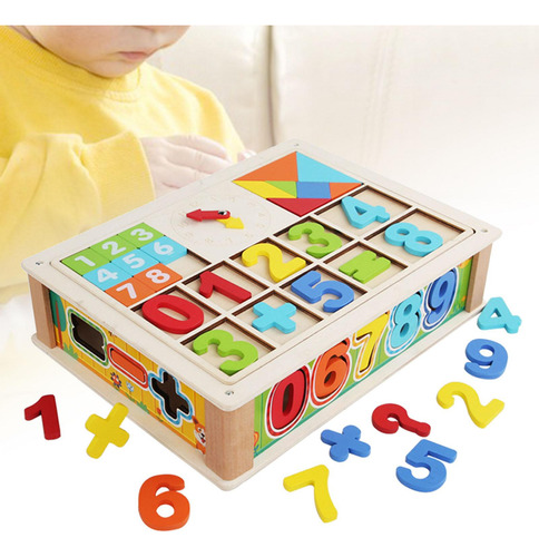 Juego De Caja De Aprendizaje Para Contar, Juego De