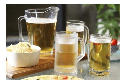 Jarra Para Cóctel Cervezas Pitcher 1720ml Vidrio Templado Co