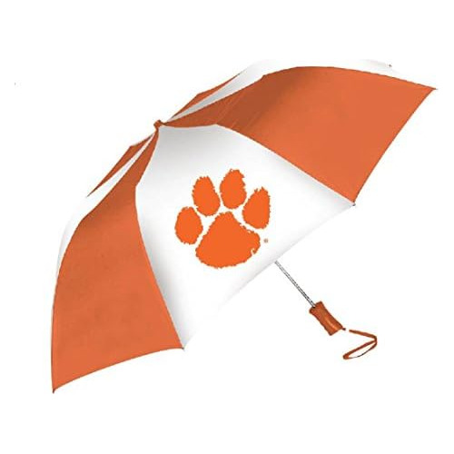 Paraguas Deportivo De Dos Tonos De Clemson Tigers