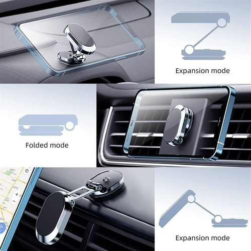 Soporte Magnético Plegable Para Teléfono De Coche