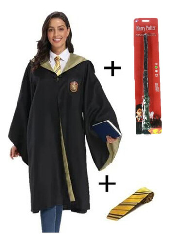 Disfraz De Cosplay De Hermione Granger Con Capa Mágica