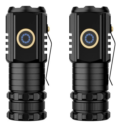 Q La Linterna Táctica Led Más Potente Del Mundo, 2 Piezas