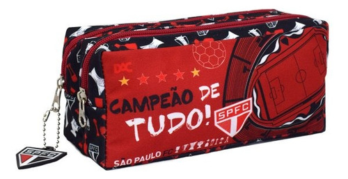 Estojo Duplo 2 Divisao São Paulo Dac Cor Preto