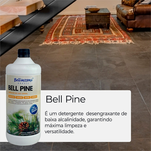 Bell Pine Limpador De Uso Geral Detergente Desengraxante 1l