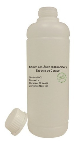 Serum Con Ácido Hialurónico Y Extracto De Caracol 125 Ml