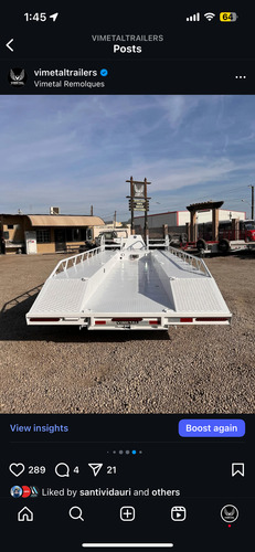 Remolque Para Rzr-can-am Con Gabinetes De 14,000 Lbs. Cap.