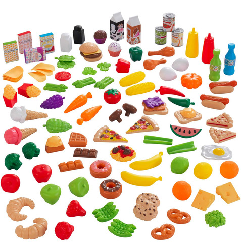 Kidkraft Juego De Comida De Lujo De 115 Piezas Para Juegos D
