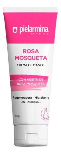 Crema De Manos Rosa Mosqueta 80g Pielarmina