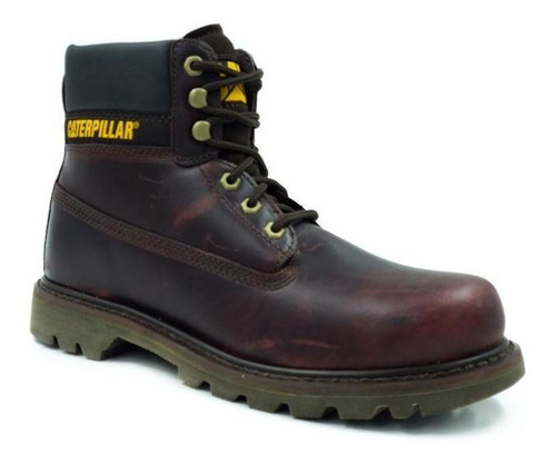 Bota De Trabajo Para Caballero Colorado Oxblood Cat 719542