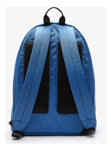 Mochila Lacoste Nh2677 Color Azul Diseño De La Tela Liso
