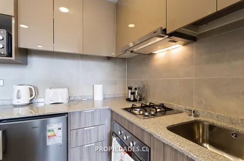 Hermoso Departamento Full Equipado A Pasos De Metro Ñuble