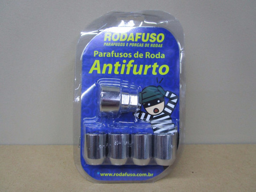 Porca Antifurto Rodafuso 40cra Mini Para Roda Nissan March