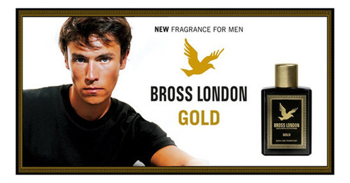 Perfume Bross London Gold Hombre Edp X 100ml