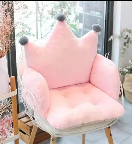 Cojín Para Asiento De Silla, En Forma De Peluche Acojinado