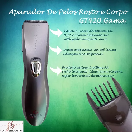 Maquina Aparador Cortador Elétrico para Acabamento Barba Desenho