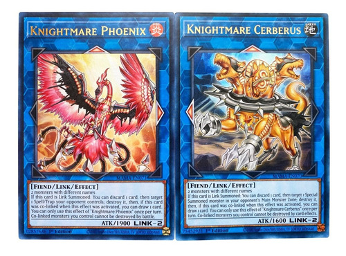 Knightmare Phoenix Y Cerberus Ultra Rare Yugioh!