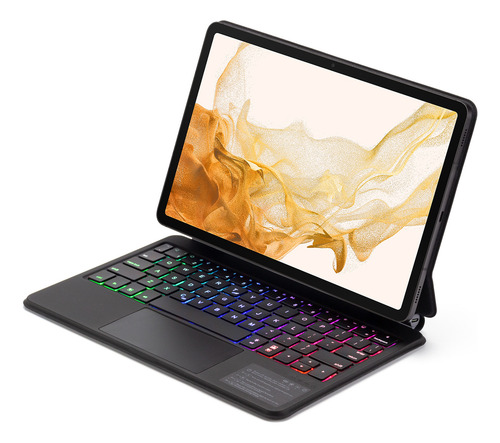 Funda Teclado Magic Keyboard Para Samsung Tab S7/s8/s9 11 Ñ