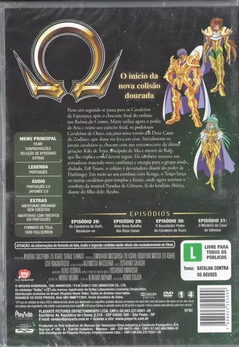 DVD - Os Cavaleiros do Zodíaco - Ômega Vol. 3