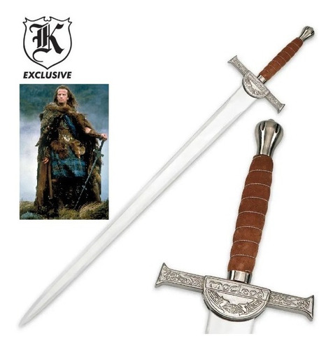 Espada Highlander Inmortal Connor Macleod Medieval Claymore