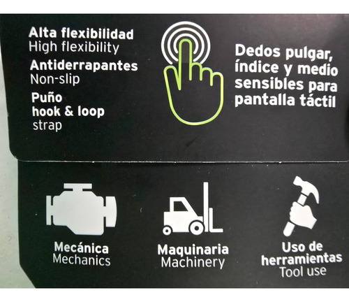 Guantes Contra Impacto Truper Expert Sensibles P/ Celular