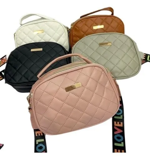 Bolsos Bandoleros De Moda Semi Cuero | MercadoLibre