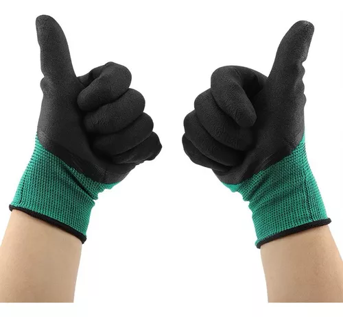 Guantes De Trabajo Antideslizantes Nitrilo Max Sensibilidad