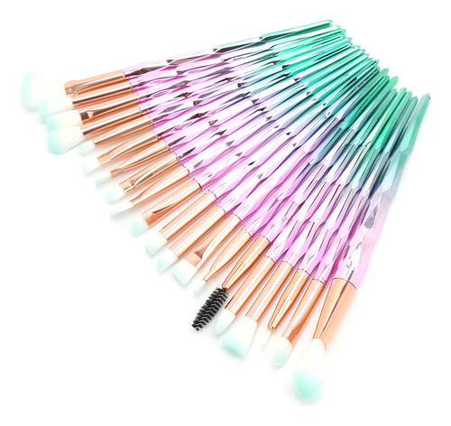 Brocha De Maquillaje Profesional, Set De Sombras De Ojos, 20