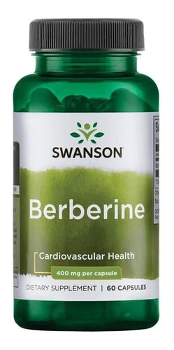 Berberine 60 Cápsulas De 400mg Diabetes Control De Azucar