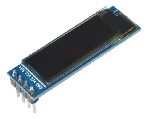 comprar Display Oled Tft 0.91 Pantalla 128x32 Modulo Lcd I2c Azul
