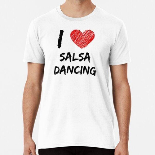 Remera Me Encanta Bailar Salsa Algodon Premium