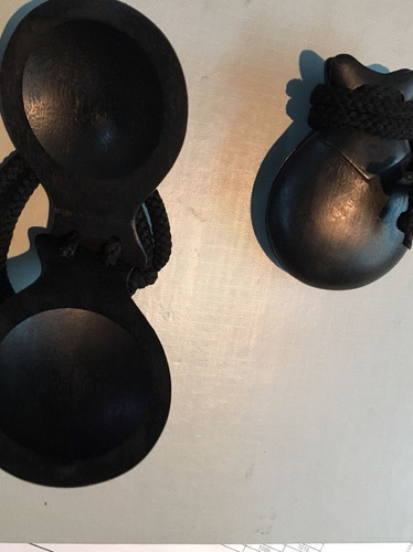 Imagen 6 de 7 de Castañuelas Chicas Blackwood Ebanizadas Talwar Ecb1 5cm