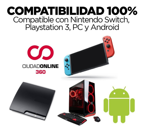 Joystick Pro Controller Consola Nintendo Switch. Compatible Con Android / Ps3 / Pc