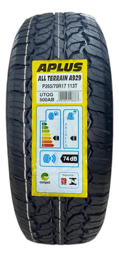 Kit 2 Pneus 265/70r17 113t All Terrain Aplus A929 Aro 17 Índice De Velocidade T