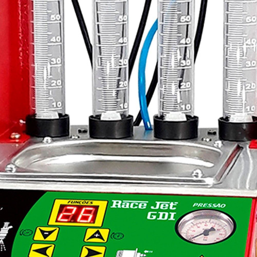 Imagem 2 de 7 de Máquina Limpeza De Bico Race Jet Gdi Teste Corpo Borboleta