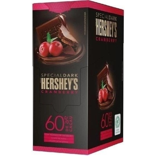 Special Dark Hershey's Cranberry 60%cacau 85g C/12 Unid