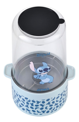 Pochoclera Atma Disney Stitch 500w 60gr Celeste
