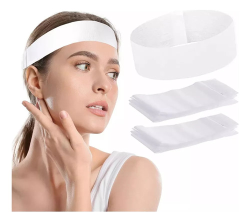 Bandanas Desechables Para La Cabeza, 100 Unidades