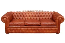 Comprar Saldo Sofa Chesterfield Sillon Chester 3 Cuerpos Cuero Vacun