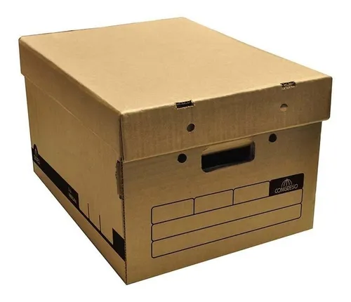Caja Americana Congreso Premium 43 X 32.5 X 25cm Pack X 5 U
