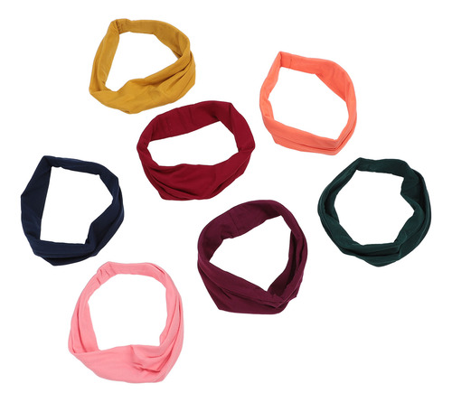 Diademas Para Ejercicio, 7 Unidades, Unisex, Deportivas Y Co