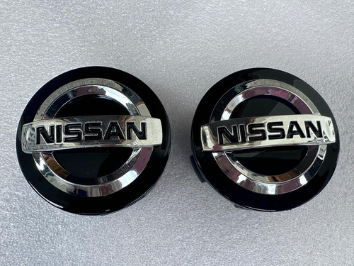 Tapacubos Centrales Para Nissan X 4 Unidades