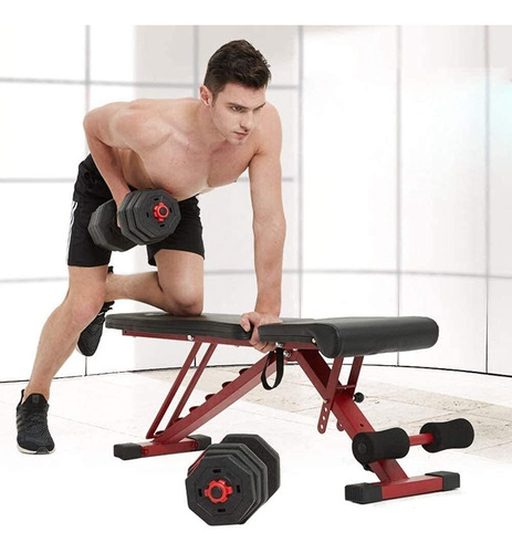 Banco De Pesas Ajustable Para Gimnasio En Casa Banco De