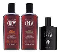 Comprar Daily Shampoo + Conditioner +fragancia Win American Crew Men