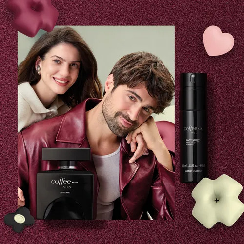 Coffee Man Duo Kit Presente Dia Dos Namorados (2 Itens)