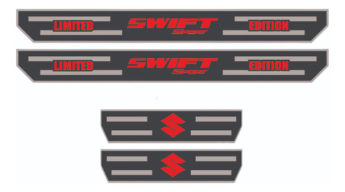 Adhesivos Zocalos Suzuki Swift 4 Unidades
