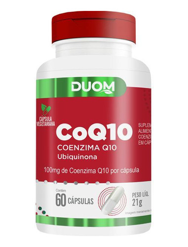 Coenzima Q10 Vegana 60 Caps Duom